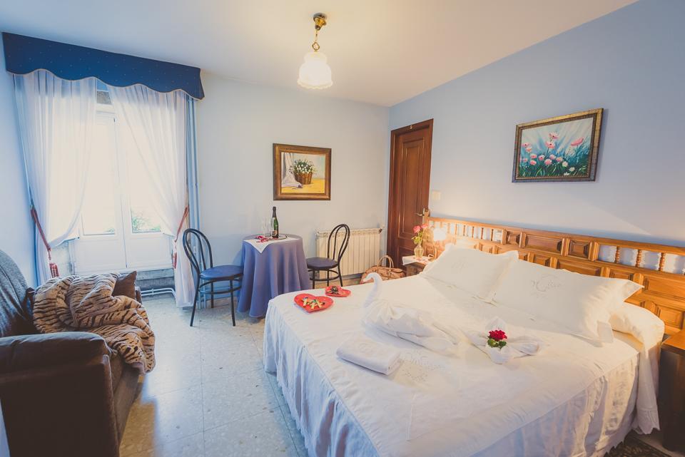 Pension Pura Cuntis Kültér fotó